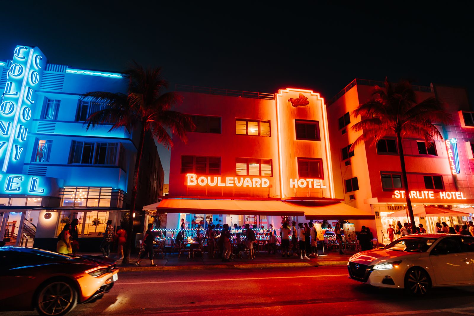 South Beach area in Miami