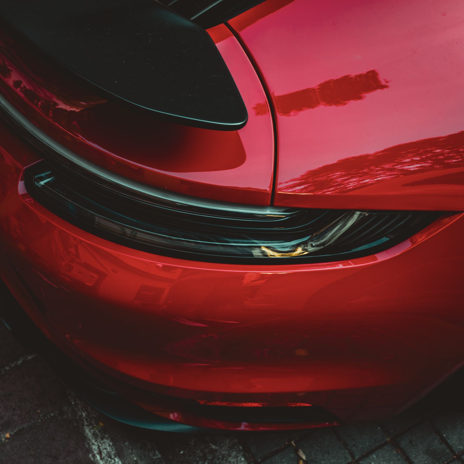 Porsche 911 Carrera detail view